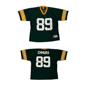 Vintage Green Bay Packers Jersey Size Large Mark Chmura #89 Logo 7 NFL USA Made